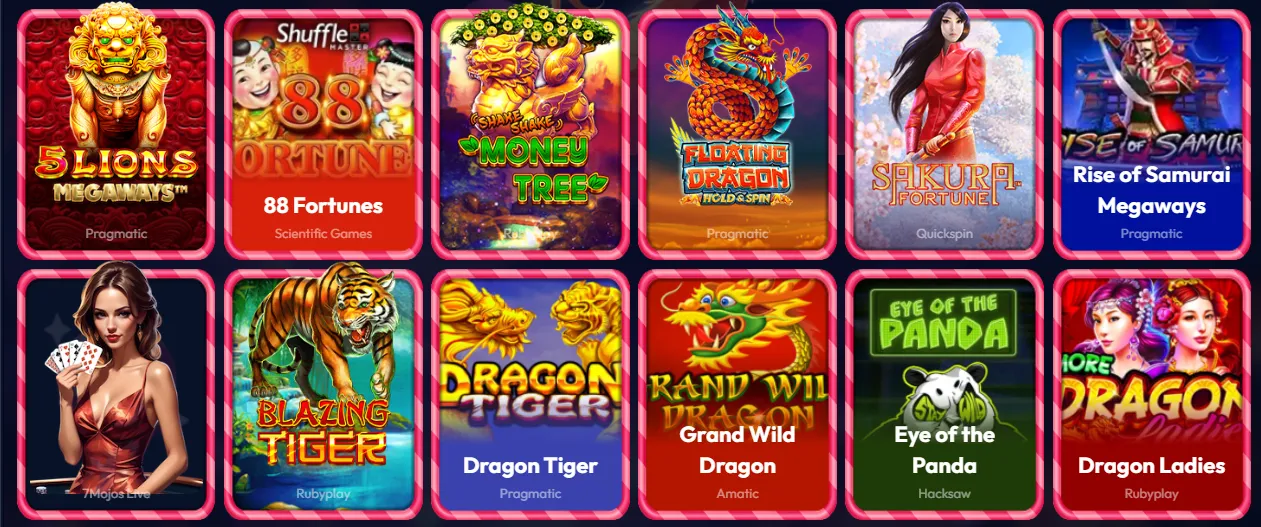 gambiva casino festive asia